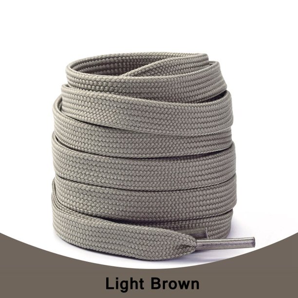 1 par de zapatillas de deporte para mujer, cordones de zapatos planos clásicos con doble hueco tejido, cordones para zapatos Unisex, accesorios para zapatos de 120cm Gao Jinjia LED