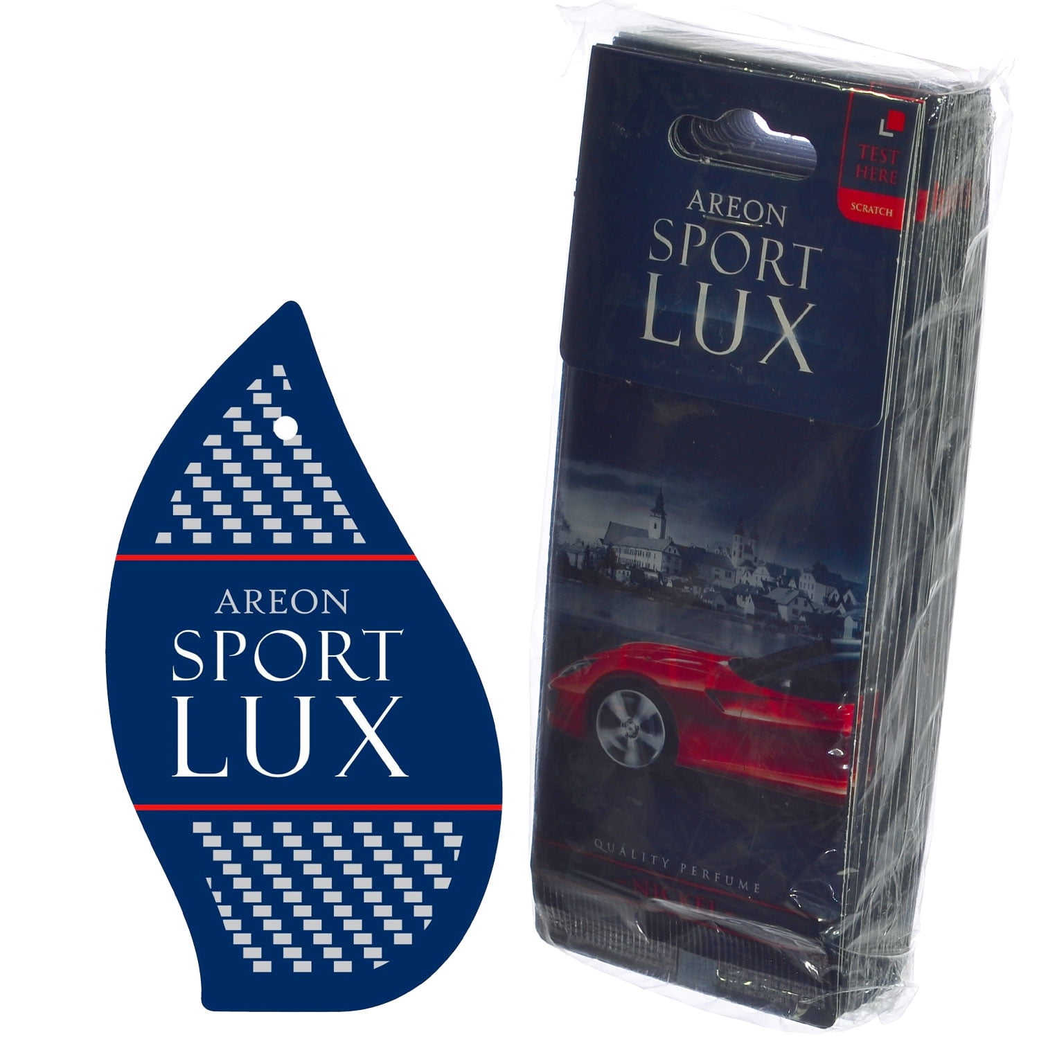 Areon Sport LUX Quality Perfume/Cologne Cardboard Car Air Freshener