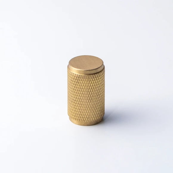 Knarley Knurled Brass Knobs 20 Piece Set