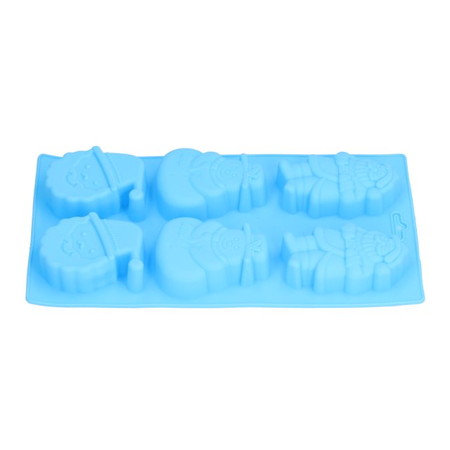 Molde para pasteles, molde de silicona para pasteles de 6 rejillas, molde de silicona, suministros para el hogar, solución innovadora