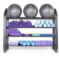 thumbnail image 2 of Power Systems Lightweight Yoga Block, 9" x 6" x 3" Exercise Block for Stretching & Pilates - Navy, 2 of 5