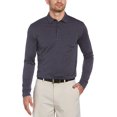 thumbnail image 1 of Callaway Mens Swing Tech Essential Long Sleeve Golf Polo Shirt Navy Chambray Heather X-Large, 1 of 2