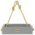 thumbnail image 2 of Birds Choice Modern Farmhouse Small Hanging Platform Bird Feeder, Driftwood, 2 of 4