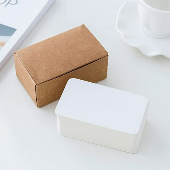 EXHUMKY 300Pcs Paper Color Mini Blank Cards for Students and Teachers