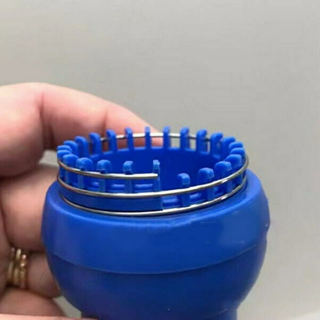 Wire Crochet Knitter Needles Knitting Weaving Darning Machine Loom Sewing Tool