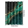 thumbnail image 3 of Latrodar Geometric Digital Printed Shower Curtain Thickened Bathroom Curtain Secure ttern Shower Curtain Green Home Stuff, 3 of 5