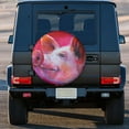 thumbnail image 3 of Kll Pink Pig Tire Cover,Universal Wheel Tire Cover For Trailer, Rv, Suv, Truck,Camper And Many Vehicle,(14 Inch), 3 of 7