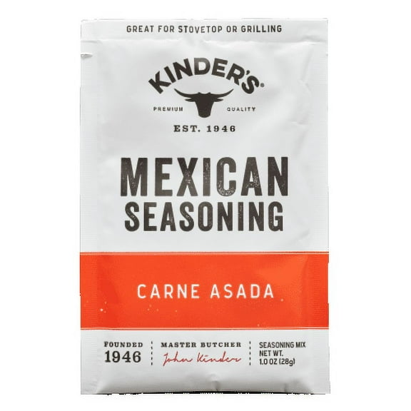 Pack of 2 - Kinder's Carne Asada Mexican Seasoning 1 oz