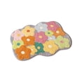 thumbnail image 2 of Antqov Bath Mat, 16x24" Soft Cute Bathroom Rugs Non Slip Washable Colorful Flower Bathroom Mat for Indoor Home Bathroom Floor, 2 of 6