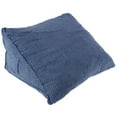 thumbnail image 4 of 2X Reading Backrest Cushion Wedge Pillow Back Lumbar Pad Bed Office Chair Rest Support Pillow(Blue), 4 of 7