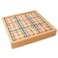 thumbnail image 2 of Sudoku Juego de rompecabezas de madera Sudoku Juego de Sudoku de madera con cajón Math Brain Teaser TOMSHOO Sudoku, 2 of 7