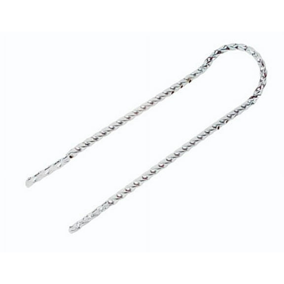 Twisted Short Back 24" Sissy Bar Chrome.