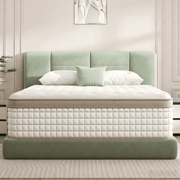 DAYBYI Twin Mattress 12 Inch Hybrid in a Box, Twin Size Mattress for Kids & Adults, Pocket Coil Foam for Bunk Bed, Medium Firm, Motion Isolation & Pressure Relief, CertiPUR-US