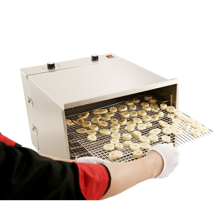 Hakka Food Dehydrator: 10-Tray Stainless Steel Dryer