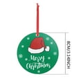 thumbnail image 4 of Christmas Savings Clearance 2023! Loopsun Christmas Decor Delicate Iron Art Christmas Pendant Merry Christmas Tree Hanging Pendant Decor for Winter Christmas Tree Decorations, 4 of 7