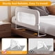 thumbnail image 5 of Barandilla de protección para cama de bebé Strentiki ajustable de 81 cm de altura para niños, 5 of 9