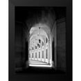 thumbnail image 2 of Highsmith, Carol 12x14 Black Modern Framed Museum Art Print Titled - Arched architectural detail in the Federal Triangle located in Washington, D.C. - Black and White Va, 2 of 5