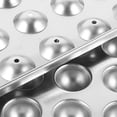 thumbnail image 3 of ABPETE Stainless Steel Round Ice Cube Tray With Lid - Easy Release Mold for Ice Balls - Freezer Tray for Drinks, Soda, Whiskey, Cocktails, 3 of 9
