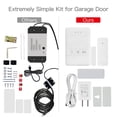 thumbnail image 2 of Mistaha Smart WiFi Garage Door Opener with Voice Control and Security Alarm - White, US Plug - App Controlled Remote Access - Easy Installation - Compatible with Various Brands, 2 of 6