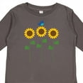 thumbnail image 4 of Inktastic Sunflower Garden and Bird Boys or Girls Long Sleeve Toddler T-Shirt, 4 of 5