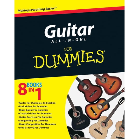 Pre-Owned Guitar All-In-One for Dummies [With CD (Audio)] (Paperback) 0470481331 9780470481332