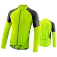 thumbnail image 5 of yeacher Men's Reflective Cycling Jacket with UV Protection - Lightweight, Breathable, and Water-Resistant for Outdoor Activities in Fluorescent Green, Size L, 5 of 5