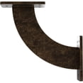 thumbnail image 5 of Ekena Millwork 2"W x 7"D x 7"H Bradford Steel Bracket, Antiqued Pale Gold, 5 of 11
