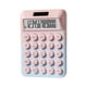 thumbnail image 2 of Calculadora Solar de 12 Bits con Teclas Mecánicas | Diseño de Dopamina de Alta Gama | Alimentación Dual (Solar/Batería) | Portátil para Uso Escolar, de Oficina y Doméstico, 2 of 5