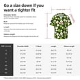 thumbnail image 5 of Kdxio Men's Hawaiian Shirt for Men Short Sleeve Shirt Green Fruit Summer Casual Holiday Beach Button Down T-Shirts, 5 of 5