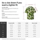 thumbnail image 5 of Balery Green Fruit Camisa Casual de Manga Corta con Botones para Hombre, Texturizada, Estilo Cubano, para Playa, Verano-Small, 5 of 5