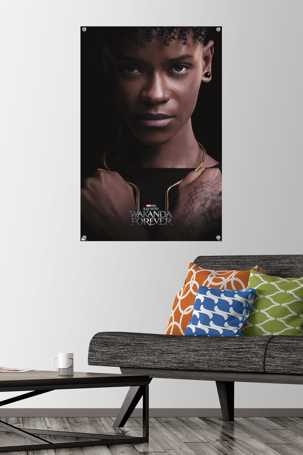 Marvel Black Panther: Wakanda Forever - Shuri One Sheet Wall Poster with Pushpins, 22.375" x 34"