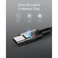 thumbnail image 3 of Cable USB C a USB C Cable de carga Anker tipo C de 100 W, 3.3 pies+6 pies+10 pies, 3 of 6