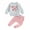 Light Gray, variant on Daddys Girl Baby Clothes 6M 12M 18M 24M 3Y Toddler Sweatshirt Pants Outfit Fall Winter Long Sleeve Top Clothes Infant  Set