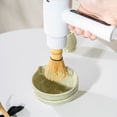thumbnail image 4 of TIELUTT Whisk Frother Stirrer Mixer Battery Operated Handheld Machine Kitchen Hand Stand Mixer Teal Kitchen Aid Mixers with Attachments Whisking Everything Bowl Lift Stand Mixer Stick Mixers Kitchen, 4 of 8