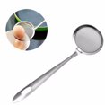 thumbnail image 2 of Stainless Steel Skimmer Spoon with Handle for Hot Pot Fat Fine Mesh Strainer Ladle Skimmer Spoon, 2 of 5