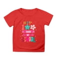 thumbnail image 3 of iTNHFP Vêtements d'Été pour Filles Garçon et Fille Mode Décontractée Imprimé Col Rond T-Shirt Manches Courtes Ample 6199, 3 of 3