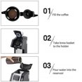 thumbnail image 3 of Stainless Steel Reusable Tea Coffee Filter Cafe Maker 49979 Basket Replacement for Hamilton Beach FlexBrew 2-Way Coffee Maker, 3 of 7