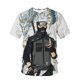 thumbnail image 1 of 2023 Naruto Shippuden Adulto Naruto VS Sauske Fight Group Shot Cuello redondo Camiseta para hombre Camiseta para niños Moda Street2XL Gao Jinjia LED, 1 of 2