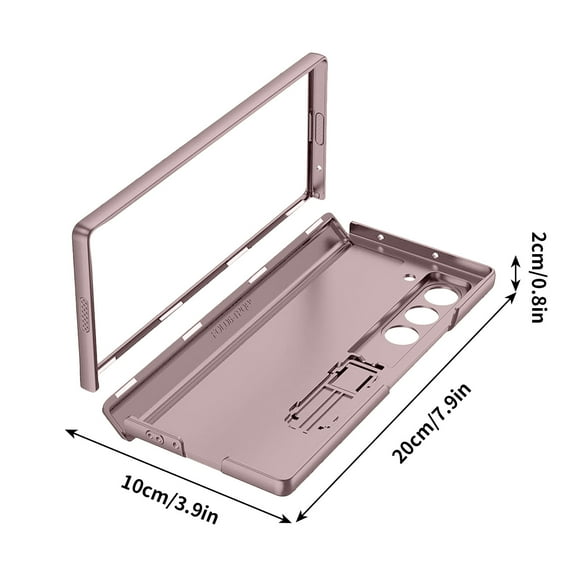Clearance!Slim Magnetic ZFold 6 Phone Case with Built-in S Pen Holder,Shockproof Hinge Protection & Anti-Drop Design – Stylish Protective Cover for Samsung Galaxy Z Fold 6