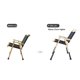 thumbnail image 3 of 4 Uds. Protector de pies de silla calcetines de silla de aleación de aluminio para silla de madera maciza Kermit, 3 of 8