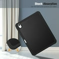 thumbnail image 6 of Fintie SlimShell Case for iPad (A16) 11th Generation 11 Inch (2025), iPad 10th Generation 10.9 Inch (2022) with Pencil Holder, Black, 6 of 8