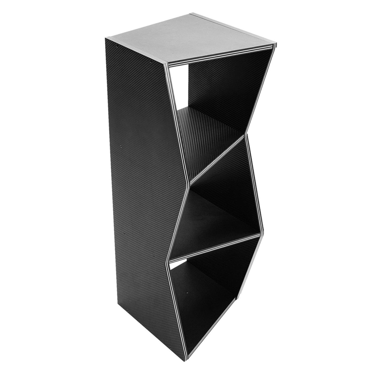Kadyn 3-Tier Storage Bookshelf for Home, Black Kadyn 3-Tier Storage Bookshelf for Home, Black