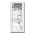 thumbnail image 2 of ArtToFrames 7" x 18" Soft White Picture Frame, 7x18 inch White MDF Poster Frame (WOM-5179),  Pack, 2 of 8