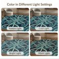thumbnail image 7 of ODIKA 8'x10' Washable Area Rug Octopus Animals Nautical Tentacle Spiral Abstract Ocean Navy Flowing Dynamic for Living Room, Under Sectional, Family , Durable, Non-Slip, 7 of 7