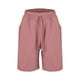 thumbnail image 5 of Vestidos Casuales Para Mujer, Blusas De Mujer De Moda Conjunto de blusa y pantalones cortos de lino para mujer, con solapa, manga corta y botones sueltos, para verano, 5 of 7