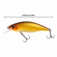thumbnail image 3 of Bisitoy 2Pcs Floating Fishing Lures Set with Popper Head for Topwater Action, 3 of 4