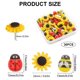 thumbnail image 3 of 30Pcs Decorative Flower Push Pins Lady Bird Pushpin for Office School Notice Board Pin Map Pins Cork Board Thumb Tacks, 3 of 4