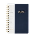 thumbnail image 1 of 2025 English Calendar Notepad A5 Spiral Bound Planner Notebook 88 Sheets 176 Pages For Daily Scheduling And Business Planning, 1 of 5