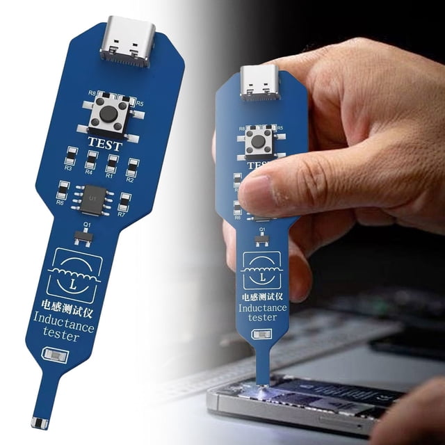 Motherboard Component Coil Tester for PC and Phone Repair,Inductance Testers Motherboard Coil Tester,High Sensitivity Electromagnetic Induction Quick Fault Check Tool for Detection