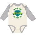 thumbnail image 3 of Inktastic Super Amazing Big Brother Boys Long Sleeve Baby Bodysuit, 3 of 5